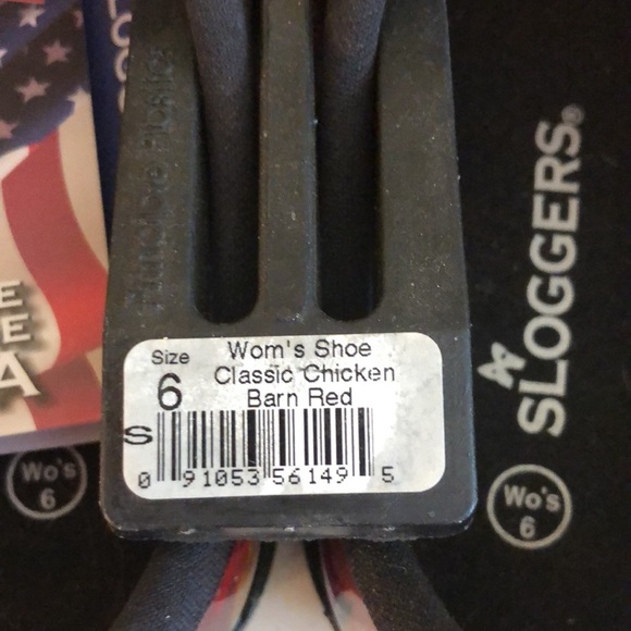 NWT Sloggers Slip On Clog Chicken Lady SZ 6 but runs closer to 5.5 - Picture 2 of 5